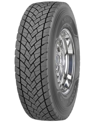 GOODYEAR 225/75 R17,5 129/127M KMAX S M+S 3PMSF TL